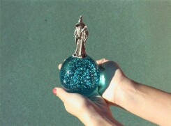Wizard on Glass Ball